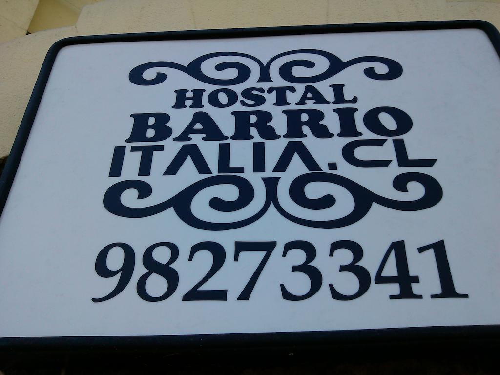Hostal Barrio Italia Santiago Kültér fotó